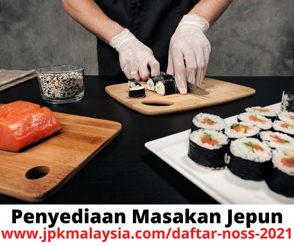 Daftar NOSS 2021 - Penyediaan Masakan Jepun