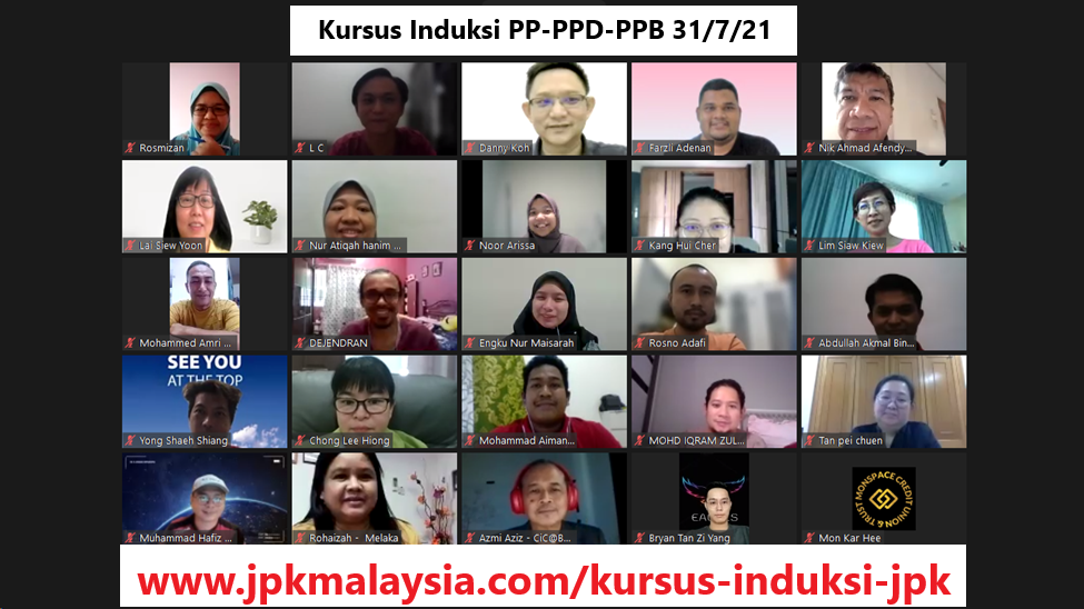 Kursus Induksi Pentauliahan PP-PPD-PPB- Kursus Online