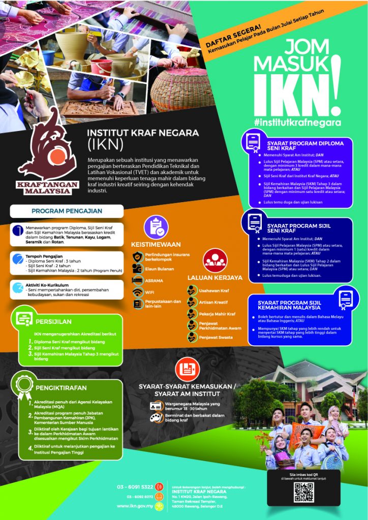 Kursus Kemahiran Percuma Kraftangan
