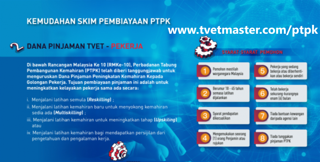 PTPK - Dana Pinjaman TVET Pekerja