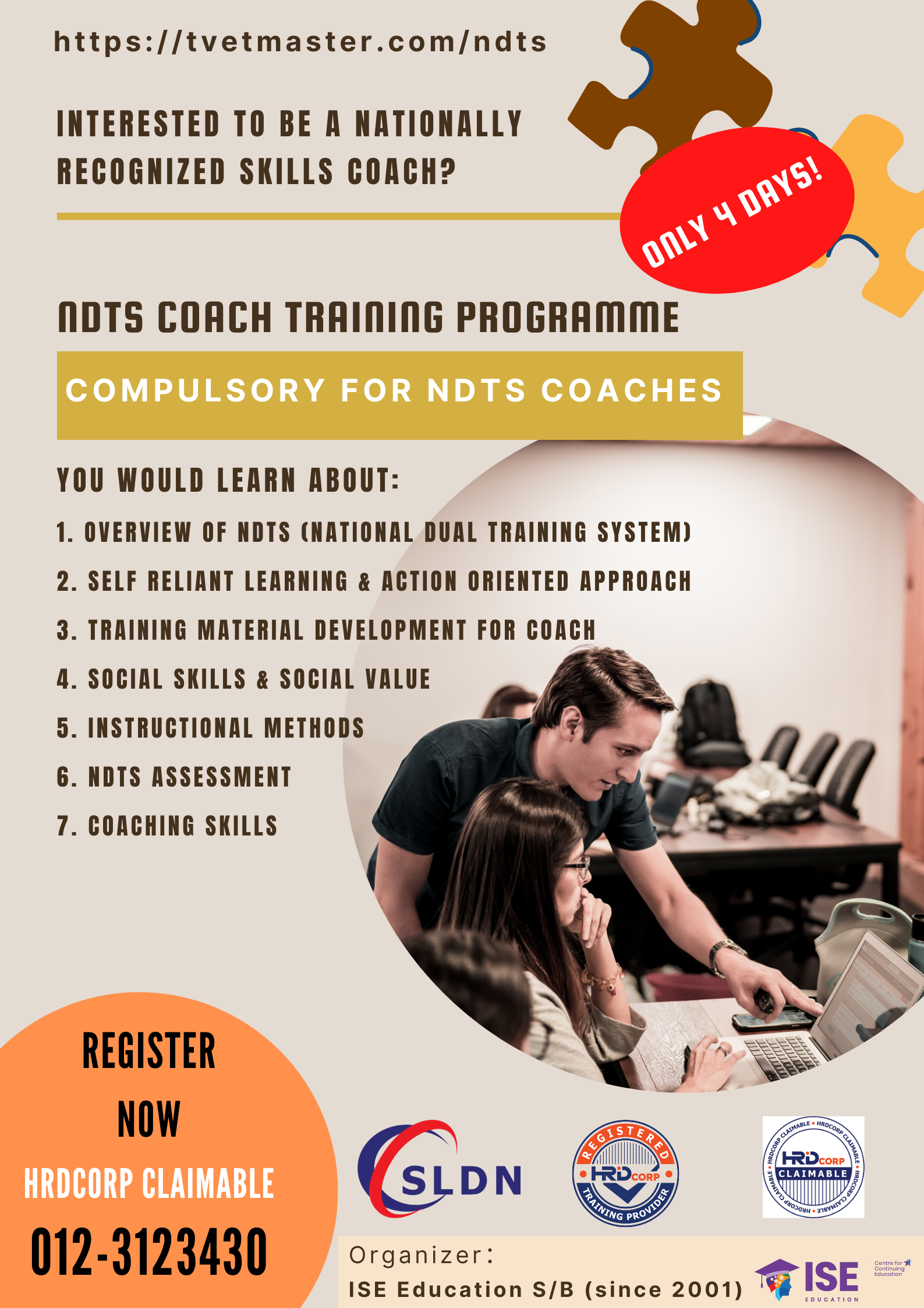 NDTS (Sistem Latihan Dual Nasional) - Industry oriented training