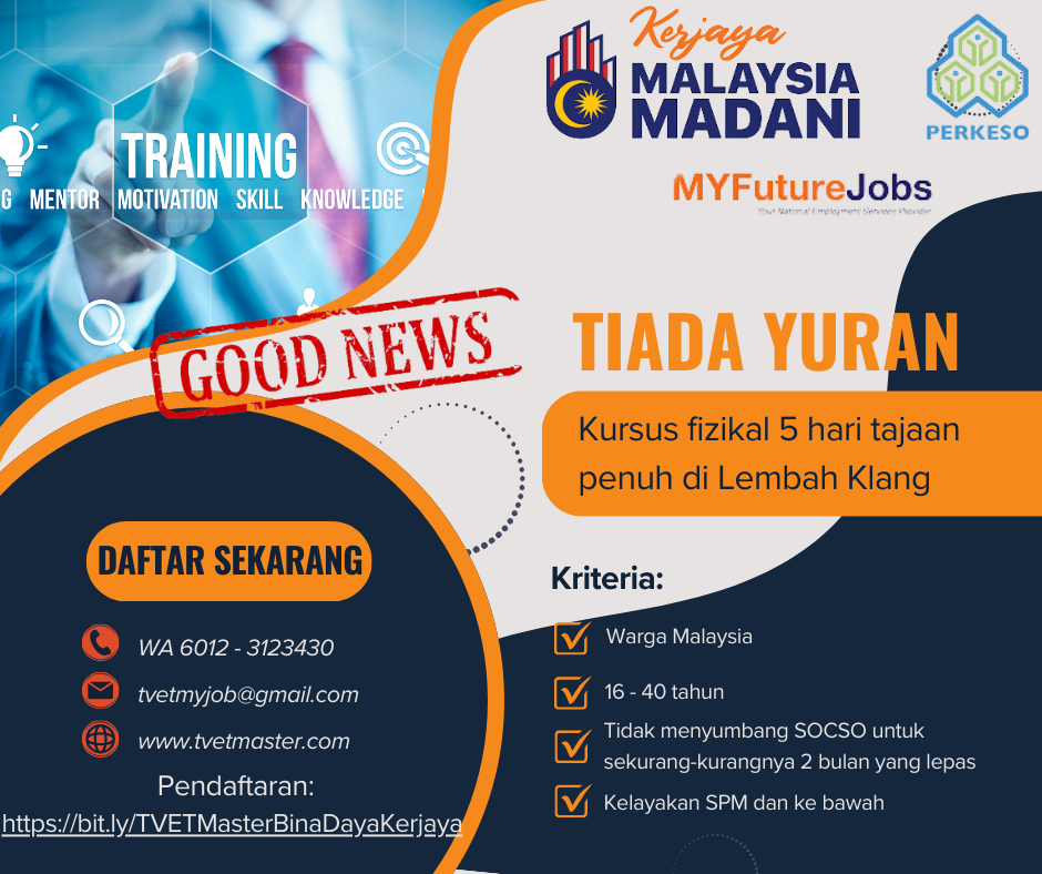 Kerjaya Madani - Program Latihan Bina & Daya Kerjaya